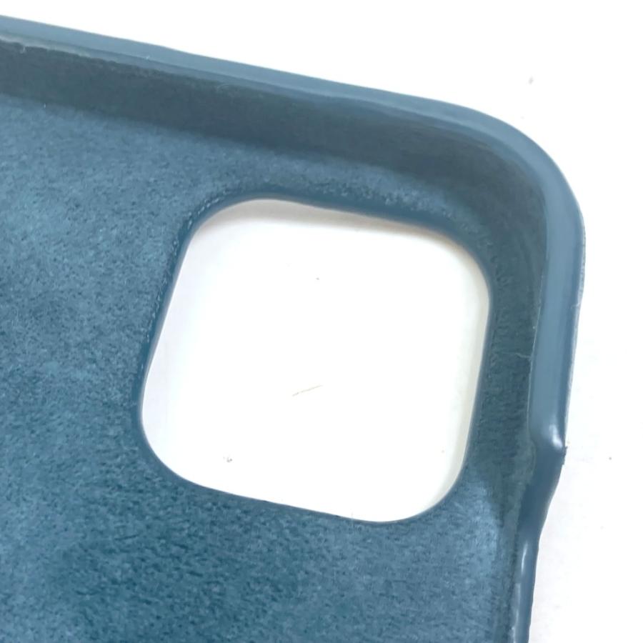 Christian Dior クリスチャンディオール レディディオール カナージュ iPhone12/12Pro iPhoneケース レザー ネイビー レディース【中古】 |  | 05