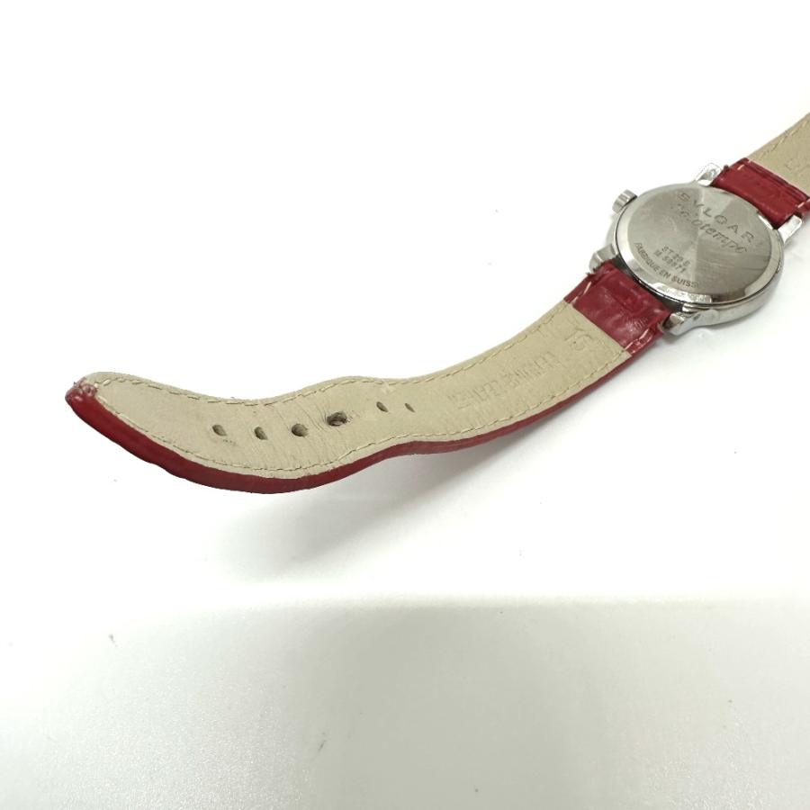 BVLGARI ブルガリ ソロテンポ クオーツ デイト  腕時計 シルバー レディース【中古】 | BVLGARI | 06