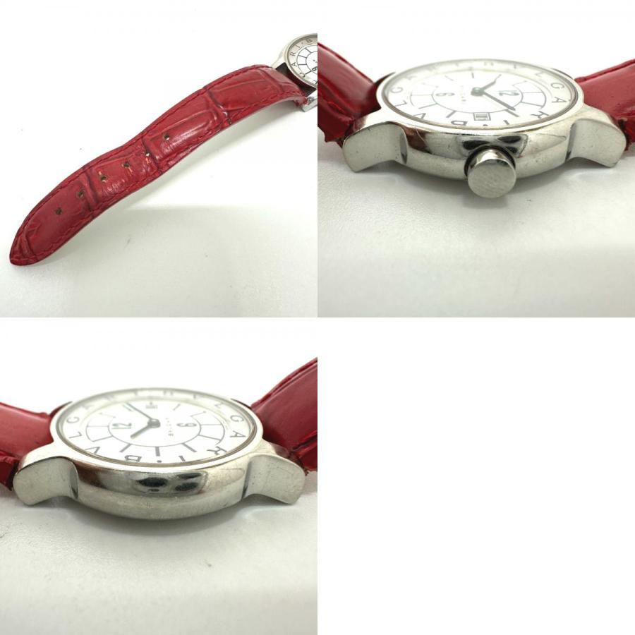 BVLGARI ブルガリ ソロテンポ クオーツ デイト  腕時計 シルバー レディース【中古】 | BVLGARI | 09