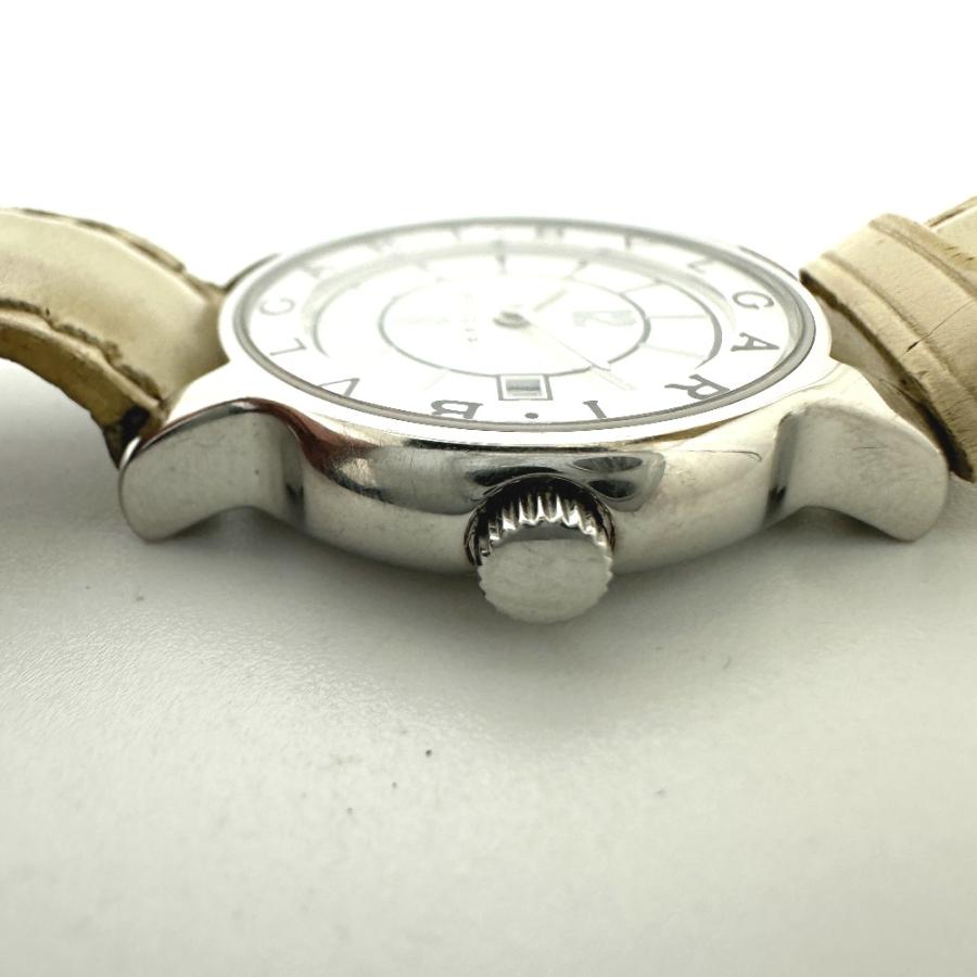 BVLGARI ブルガリ ST29S ソロテンポ クオーツ デイト 腕時計 シルバー レディース【中古】 | BVLGARI | 08