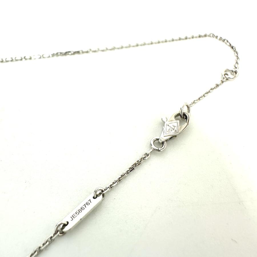 美品 Van Cleef & Arpels ヴァンクリーフ＆アーペル スウィート アルハンブラ パピヨン ネックレス ターコイズ ブルー レディース【中古】 |  | 04