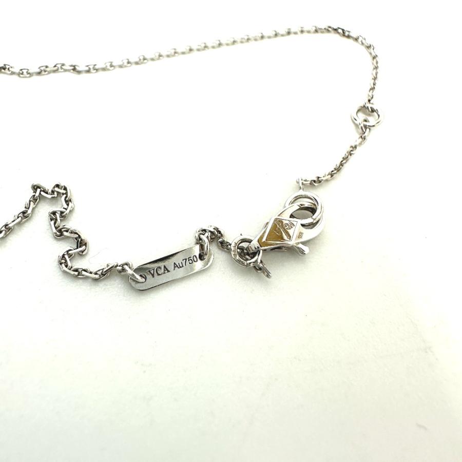 美品 Van Cleef & Arpels ヴァンクリーフ＆アーペル スウィート アルハンブラ パピヨン ネックレス ターコイズ ブルー レディース【中古】 |  | 06