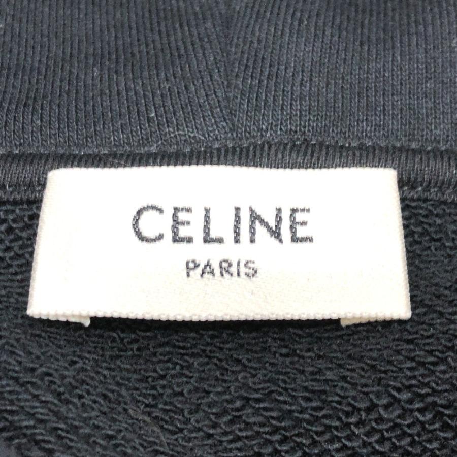 CELINE セリーヌ 2Y958670Q ロゴ パーカー ブラック メンズ【中古】 | CELINE | 05