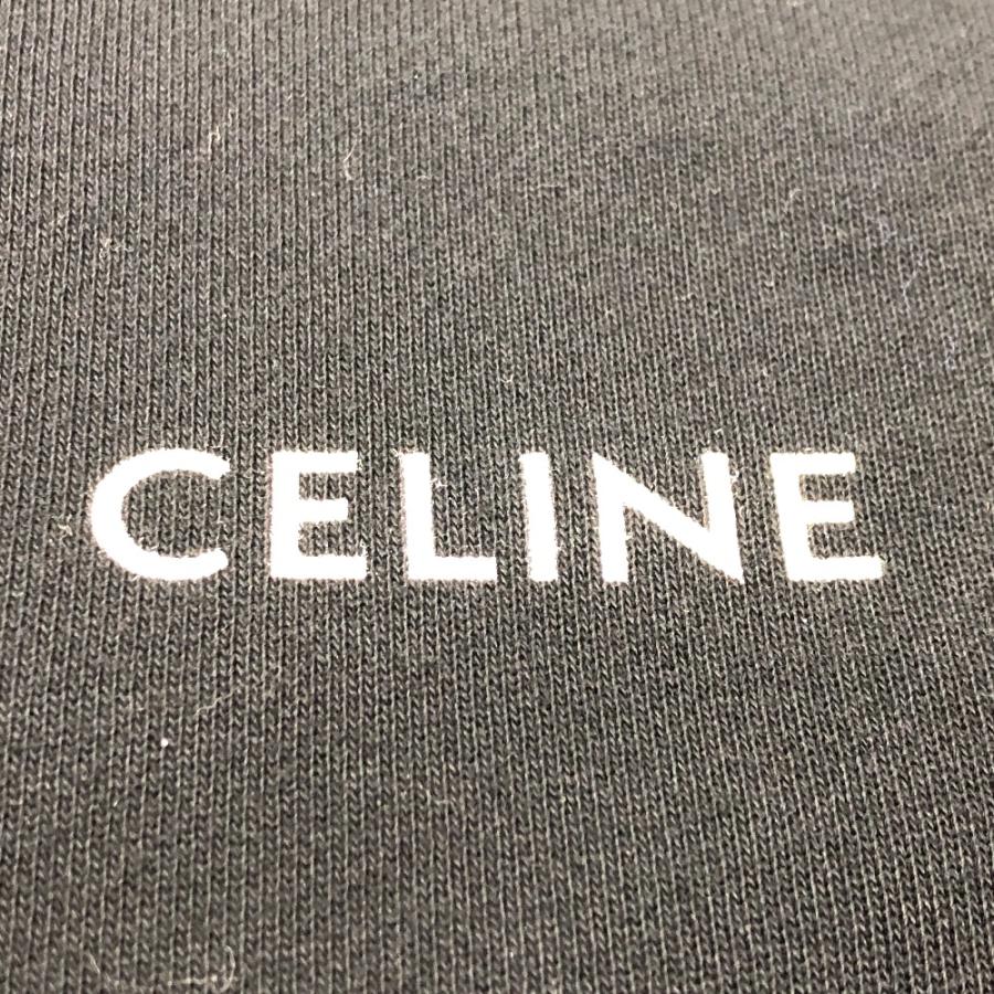 CELINE セリーヌ 2Y958670Q ロゴ パーカー ブラック メンズ【中古】 | CELINE | 06