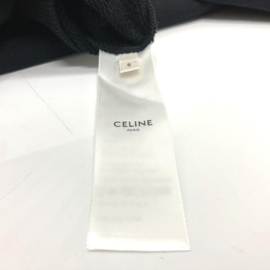 CELINE セリーヌ 2Y958670Q ロゴ パーカー ブラック メンズ【中古】 | CELINE | 08