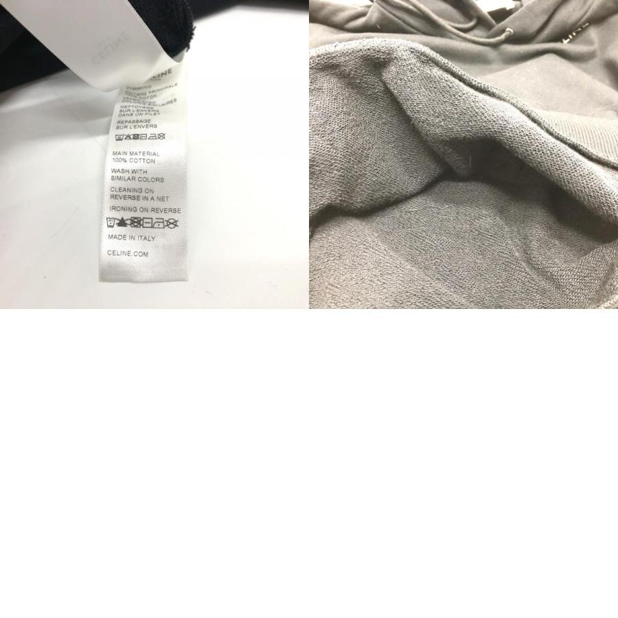 CELINE セリーヌ 2Y958670Q ロゴ パーカー ブラック メンズ【中古】 | CELINE | 09