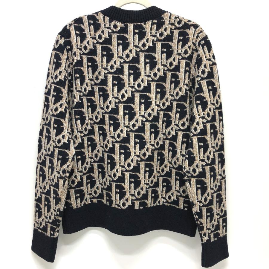 Dior ディオール 193M638AT393 21AW オブリーク セーター ネイビー 