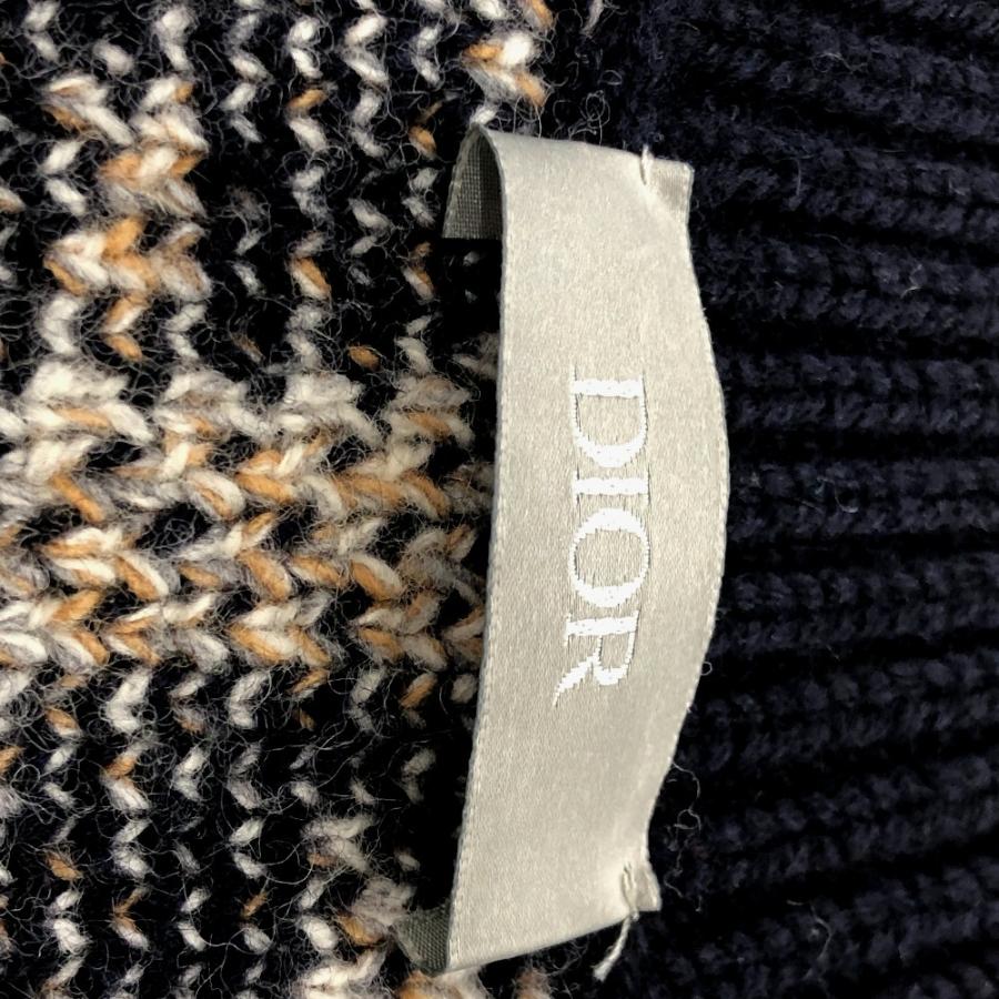 Dior ディオール 193M638AT393 21AW オブリーク セーター ネイビー