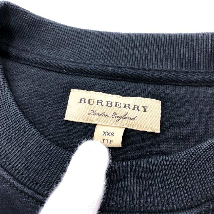 BURBERRY バーバリー 8008215 トレーナー 長袖 チェック スウェット ブラック レディース【中古】 | BURBERRY | 04