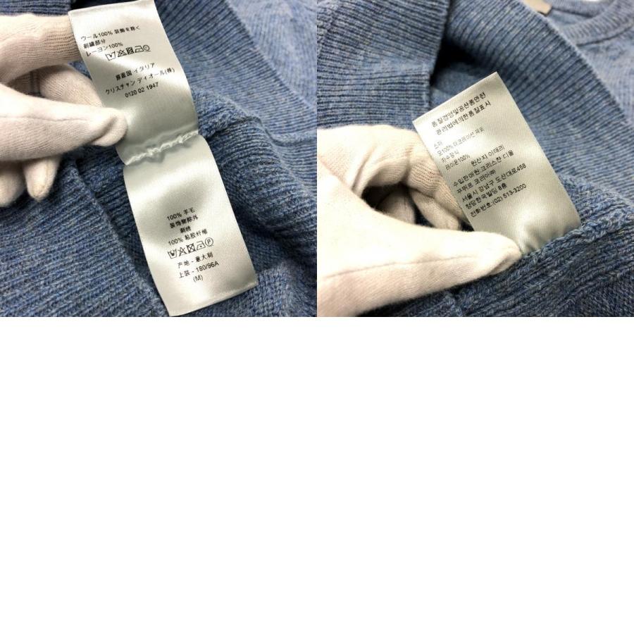 Dior ディオール 143M657AT296 ピータードイグ ニットセーター ロゴ セーター ブルー メンズ【中古】 |  | 09