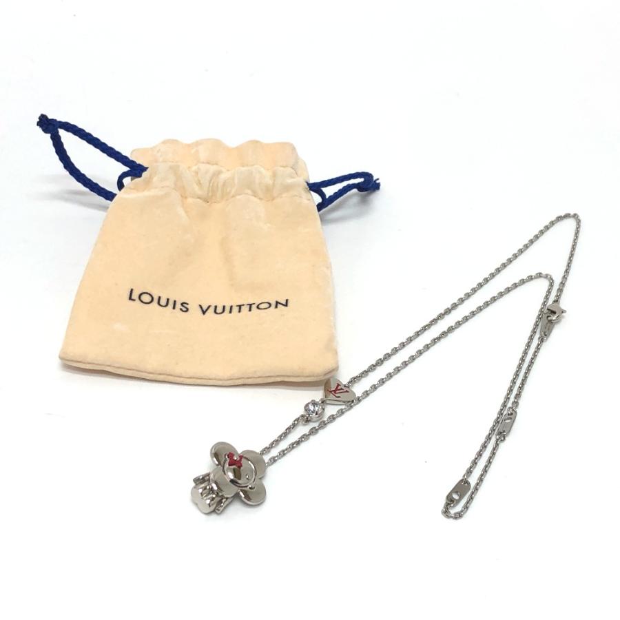 ルイヴィトン ネックレス ラブ ヴィヴィエンヌ M01295 LOUIS VUITTON 美品 ルイヴィトン M01295 LVラブ ヴィヴィエンヌ