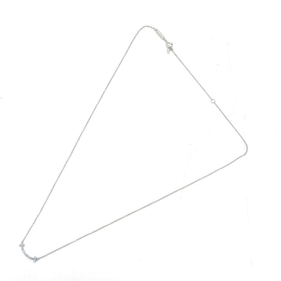 TIFFANY&Co. ティファニー Tスマイル ミニ ブルートパーズ 日本限定ネックレス ネックレス シルバー レディース【中古】 | TIFFANY&Co. | 01