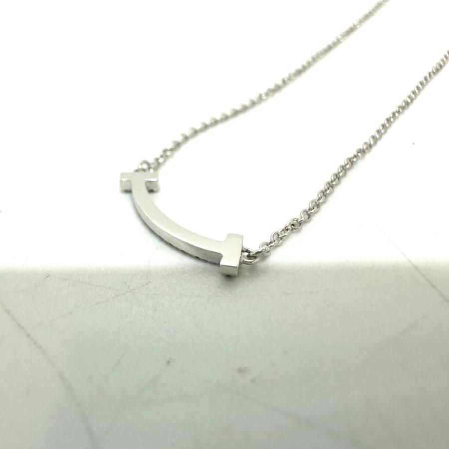 TIFFANY&Co. ティファニー Tスマイル ミニ ブルートパーズ 日本限定ネックレス ネックレス シルバー レディース【中古】 | TIFFANY&Co. | 02