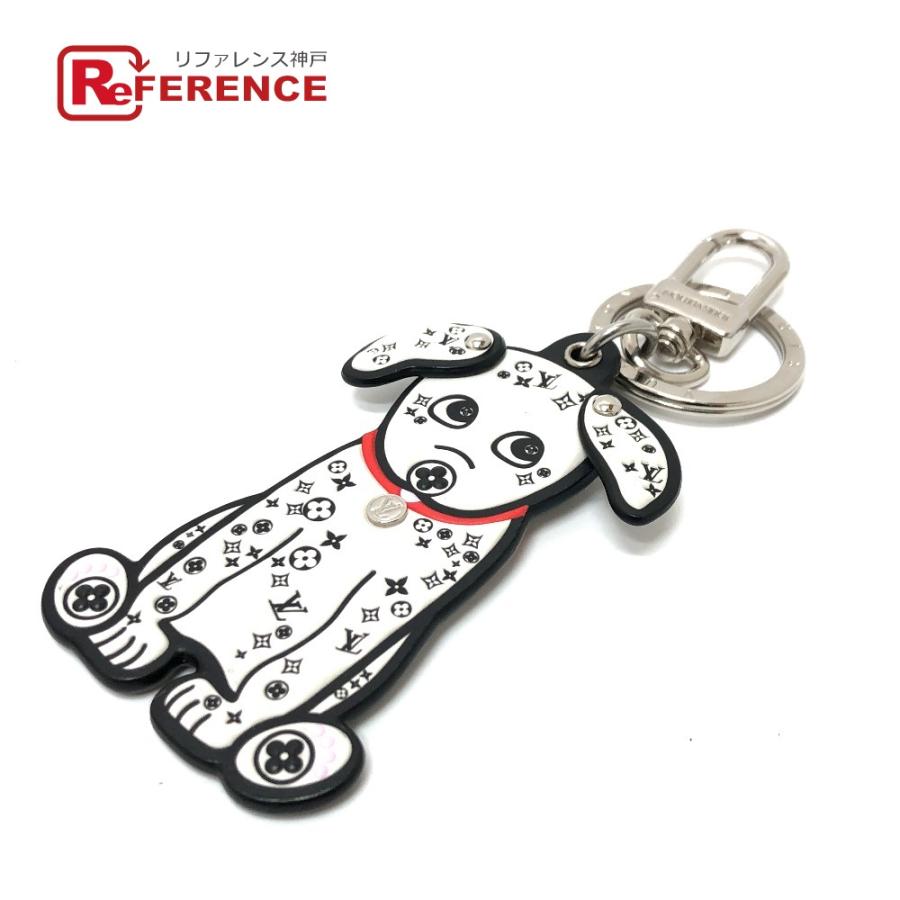 未使用品 ルイヴィトン ダルメシアン キーホルダー M00746 LOUIS VUITTON（ルイ・ヴィトン） M00746 ポルトクレ・ダルメシアン
