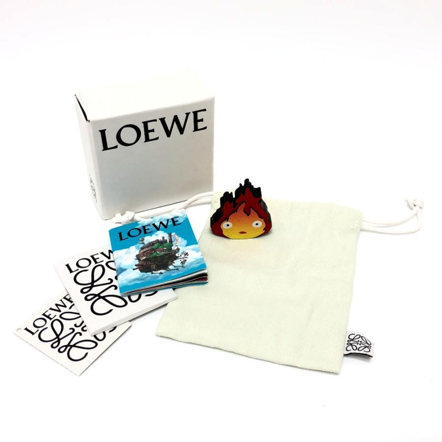 新品同様 LOEWE ロエベ ハウルの動く城 カルシファー パーツ ダイス カーフ チャーム レッド ユニセックス【中古】 | LOEWE | 06