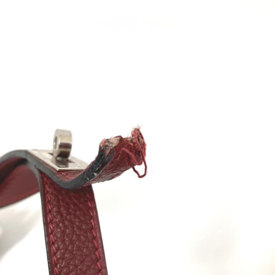 HERMES エルメス ケリー金具 ペット 犬 ドッグ リード ワインレッド ユニセックス【中古】 | HERMES | 05