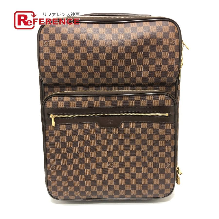 LOUIS VUITTON ルイヴィトン N23297 ペガス55 キャリーケース カバン  キャリーバッグ アベヌ ブラウン ユニセックス【中古】 | LOUIS VUITTON