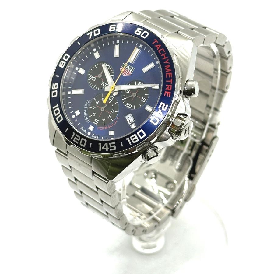 TAG HEUER タグホイヤー CAZ101AL.BA0842 フォーミュラー1 レッドブルレーシングコラボ クロノグラフ クォーツ シルバー メンズ【中古】 |  | 01