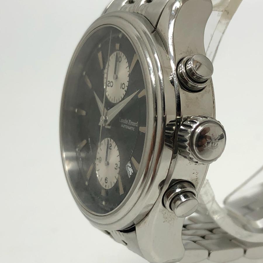 Louis Erard ルイ・エラール クロノグラフ デイデイト 自動巻き 腕時計 時計  腕時計 シルバー メンズ【中古】 | LOUIS ERARD | 01