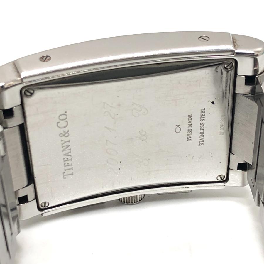 TIFFANY&Co. ティファニー グランドレクタンギュラー クロノグラフ クォーツ 腕時計 時計 ウォッチ 腕時計 シルバー メンズ【中古】 | TIFFANY&Co. | 06