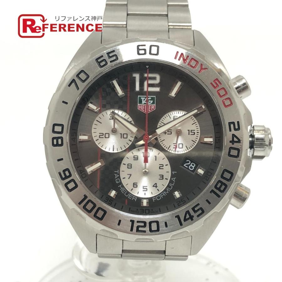 TAG HEUER タグホイヤー CAZ1114 フォーミュラー1 クロノグラフ クォーツ 腕時計 時計 ウォッチ 腕時計 シルバー メンズ【中古】 | 