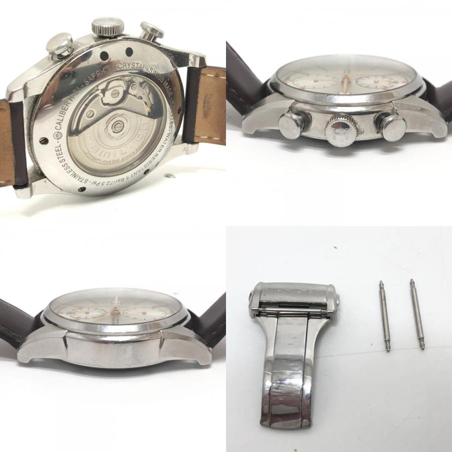 HAMILTON ハミルトン ジャズマスター スピリットリバティ 自動巻き 腕時計 時計 ウォッチ 腕時計 シルバー×ゴールド メンズ【中古】 | HAMILTON | 09