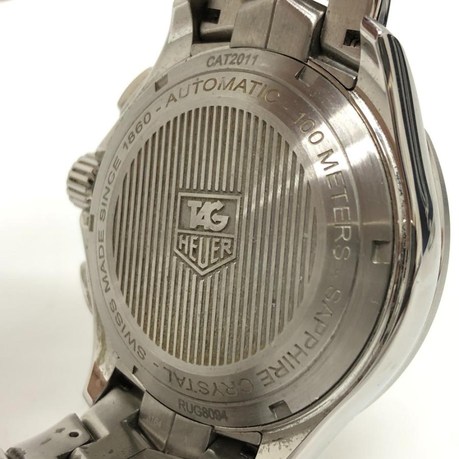 TAG HEUER タグホイヤー CAT2011 リンク キャリバー16 クロノグラフ 自動巻き 腕時計 時計  腕時計 シルバー メンズ【中古】 |  | 06