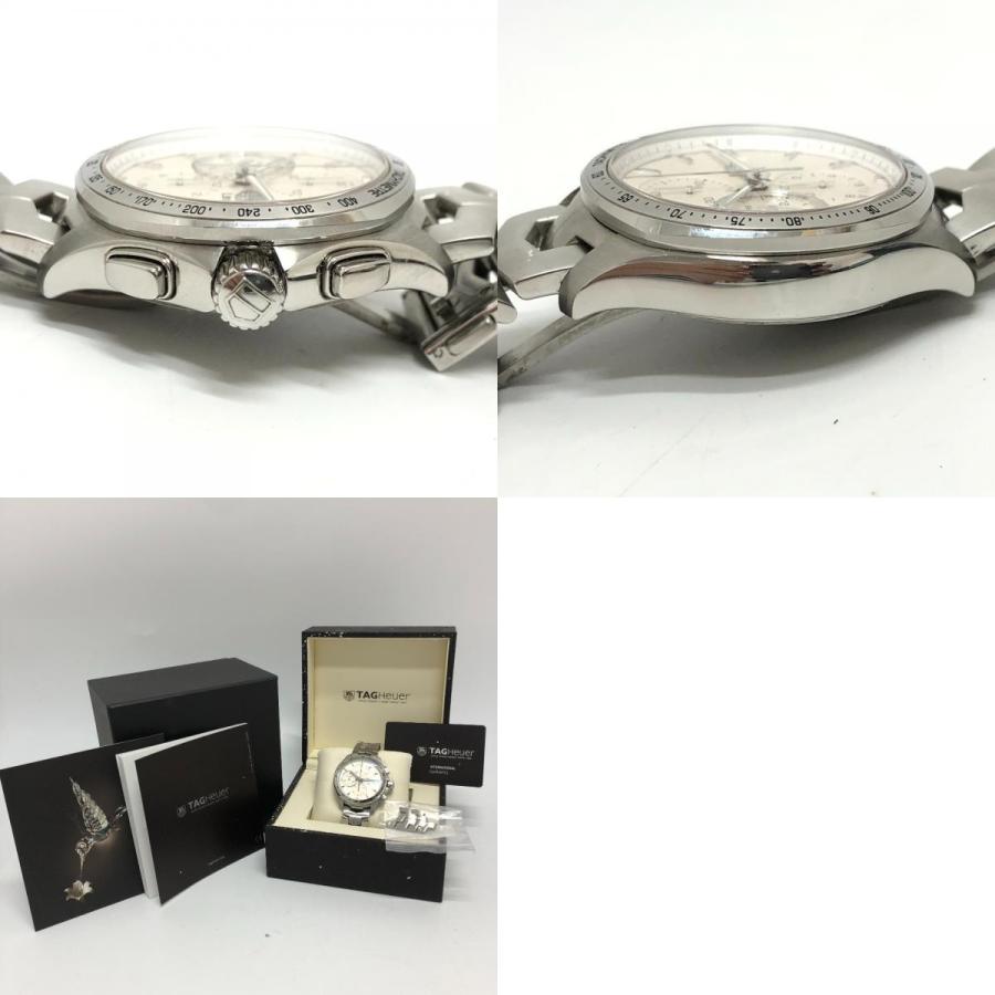 TAG HEUER タグホイヤー CAT2011 リンク キャリバー16 クロノグラフ 自動巻き 腕時計 時計  腕時計 シルバー メンズ【中古】 |  | 09