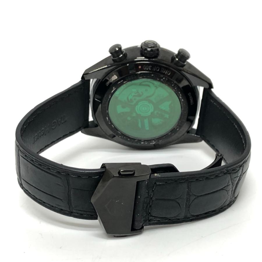 美品 TAG HEUER タグホイヤー CBN2A1G.FC6501 カレラ キャリバーホイヤー02 ジャパン  ブラックエディション ブラック メンズ【中古】 |  | 02