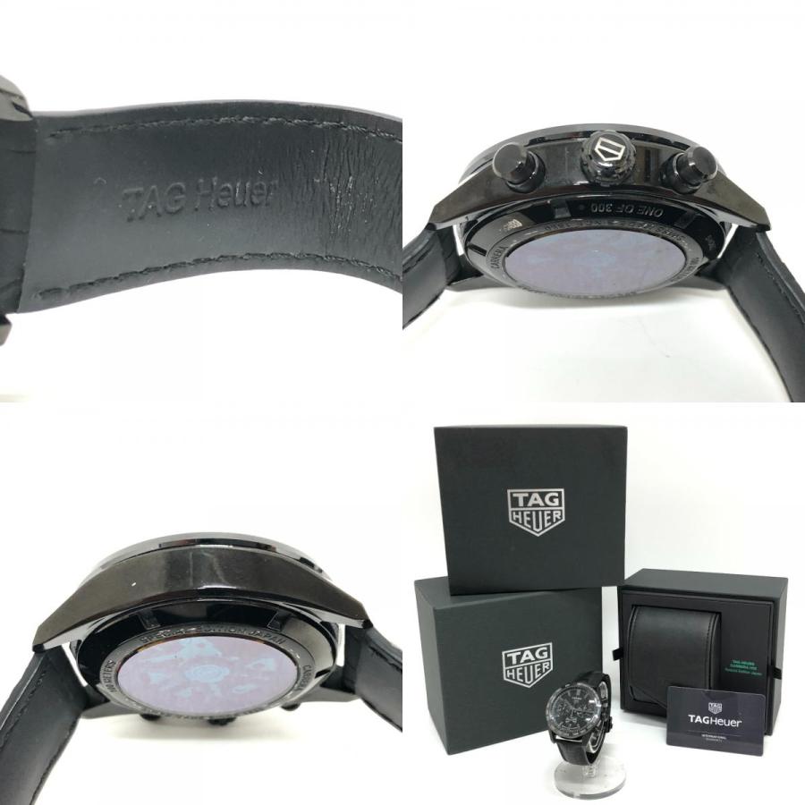 美品 TAG HEUER タグホイヤー CBN2A1G.FC6501 カレラ キャリバーホイヤー02 ジャパン  ブラックエディション ブラック メンズ【中古】 |  | 09