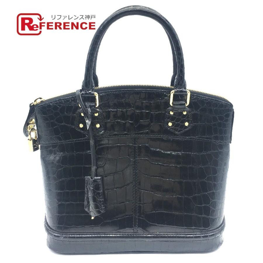 LOUIS VUITTON ルイヴィトン N91010 エキゾチックレザー ロックイット 