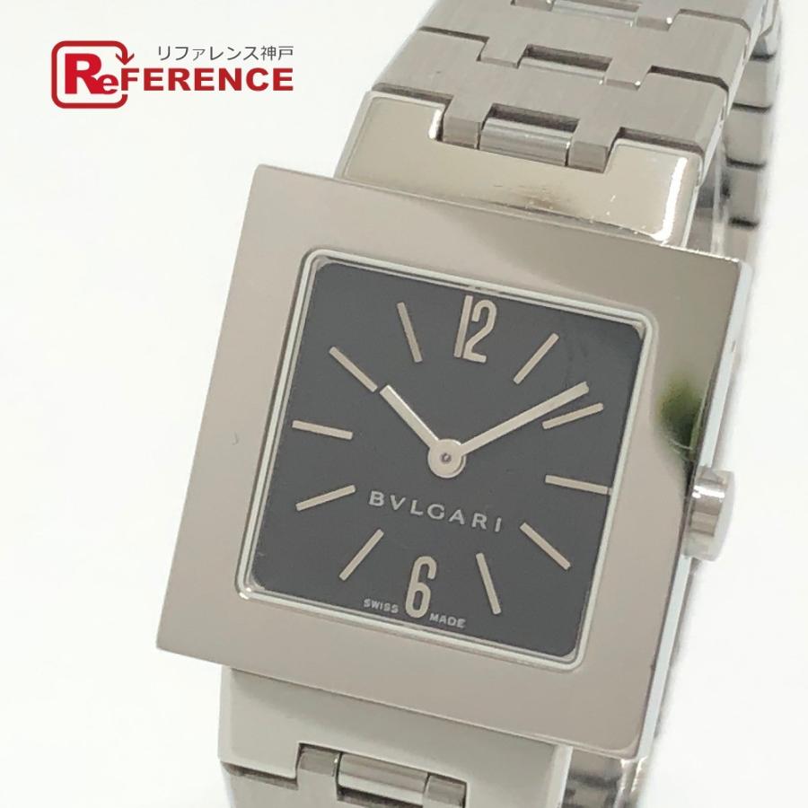 Bvlgari ブルガリ Sq22ss クアドラード スクエアフェイス 腕時計 シルバー レディース 中古 T 1101 リファレンス コレクション 通販 Yahoo ショッピング
