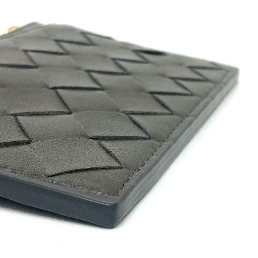 美品 BOTTEGA VENETA ボッテガヴェネタ イントレチャート キーポーチ 小銭入れ 小物 コインケース レザー カーキ系 ユニセックス【中古】 |  | 05