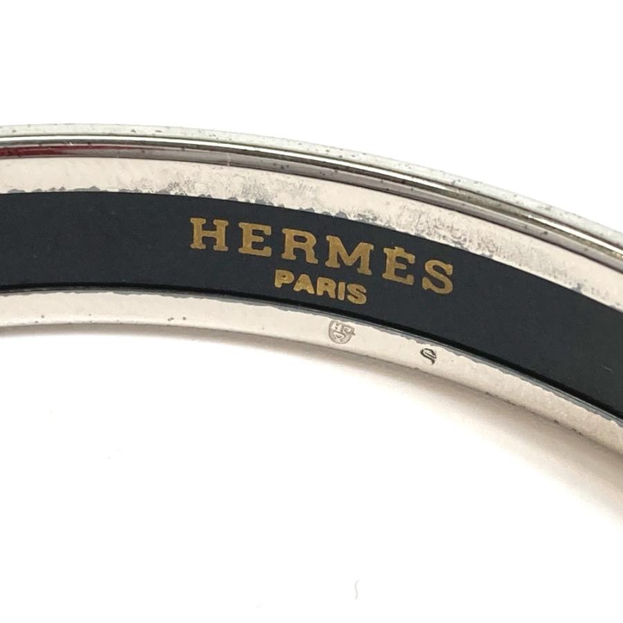 HERMES エルメス エマイユPM アクセサリー バングル 七宝焼き ライトブルー レディース【中古】 | HERMES | 05