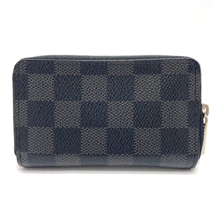 LOUIS VUITTON ルイヴィトン N63076 ダミエグラフィット ジッピーコインパース 小銭入れ  コインケース ブラック メンズ【中古】 | LOUIS VUITTON | 01