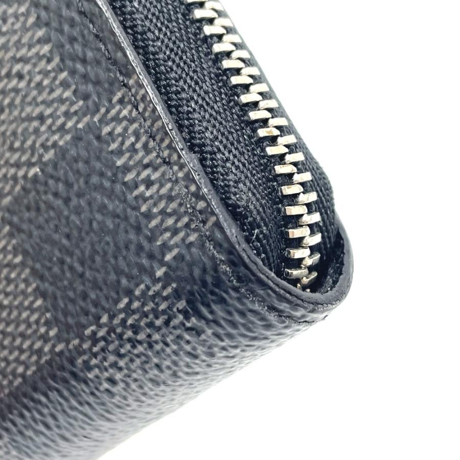 LOUIS VUITTON ルイヴィトン N63076 ダミエグラフィット ジッピーコインパース 小銭入れ  コインケース ブラック メンズ【中古】 | LOUIS VUITTON | 03