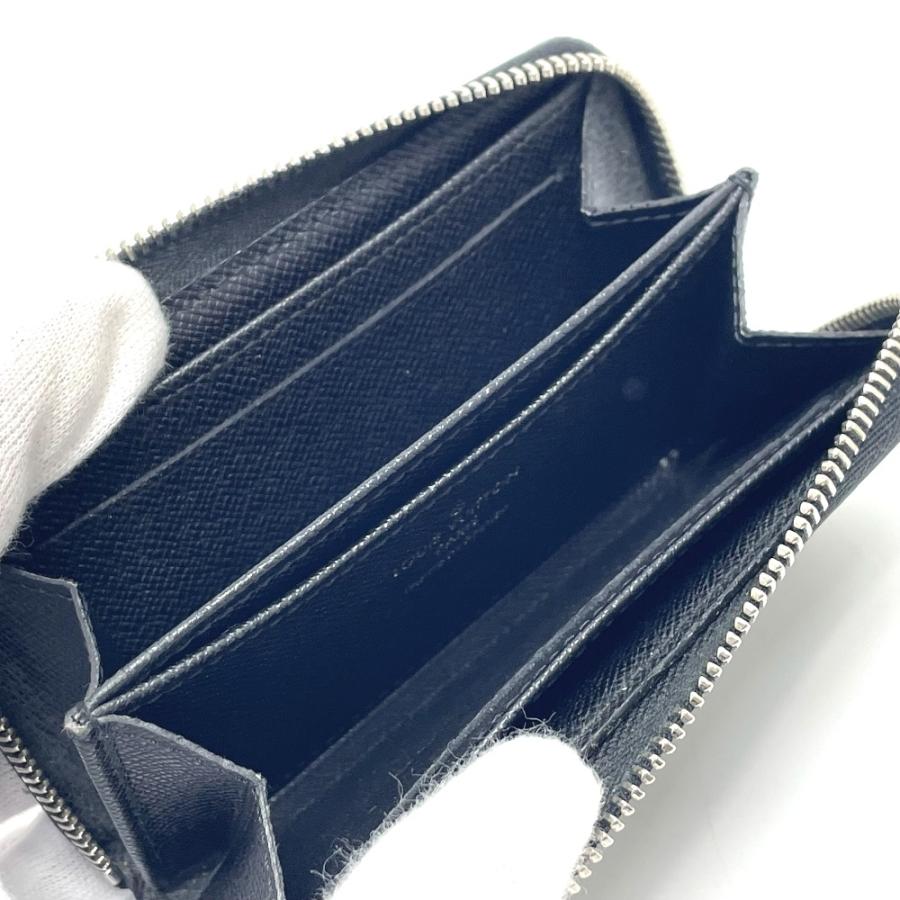 LOUIS VUITTON ルイヴィトン N63076 ダミエグラフィット ジッピーコインパース 小銭入れ  コインケース ブラック メンズ【中古】 | LOUIS VUITTON | 05