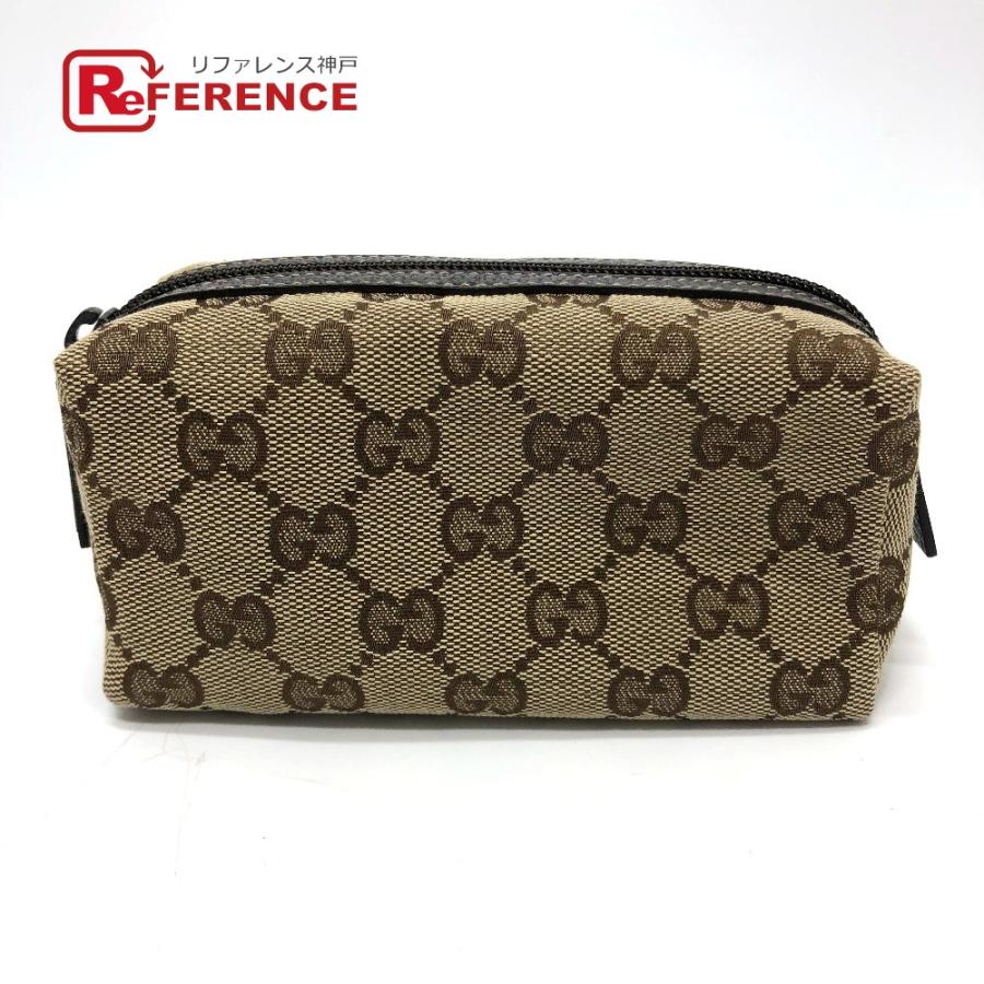 ショップ袋 グッチ GUCCI ポーチ GGキャンバス柄 29596