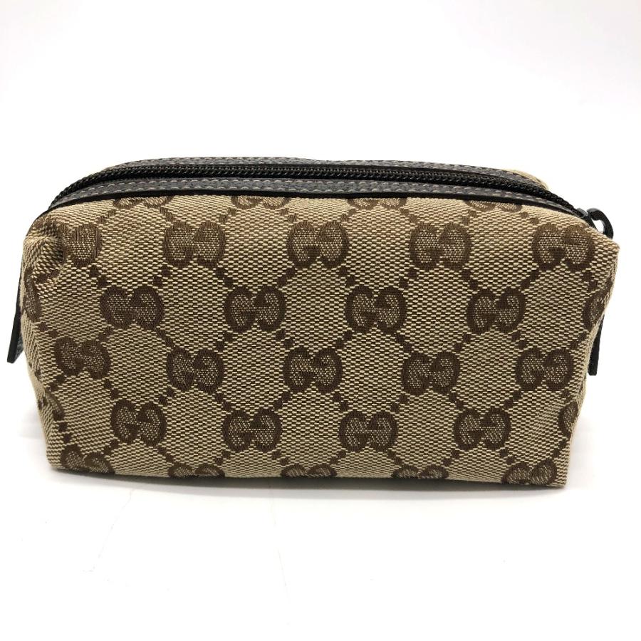 GUCCI グッチ 29596 GG コスメポーチ 化粧ポーチ GGキャンバス 