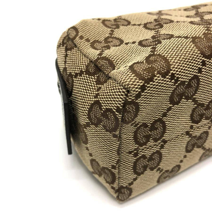 GUCCI グッチ 29596 GG コスメポーチ 化粧ポーチ GGキャンバス 
