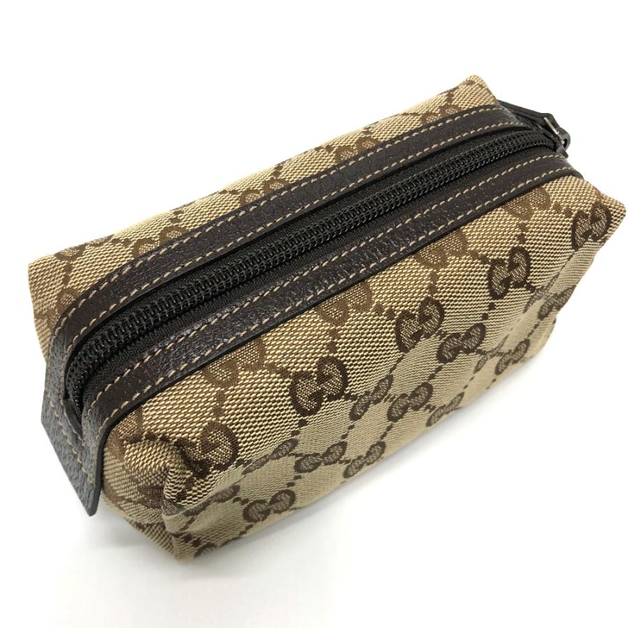 【美品】GUCCI グッチ コスメ 化粧 ポーチ GG柄 GUCCI（グッチ） 29596 GG コスメポーチ 化粧ポーチ GGキャンバス