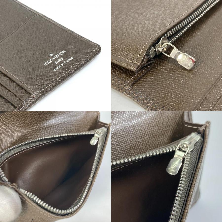 LOUIS VUITTON ルイヴィトン M32578 ポルトフォイユ ブラザ タイガ 長財布 ブラウン メンズ【中古】 | LOUIS VUITTON | 07