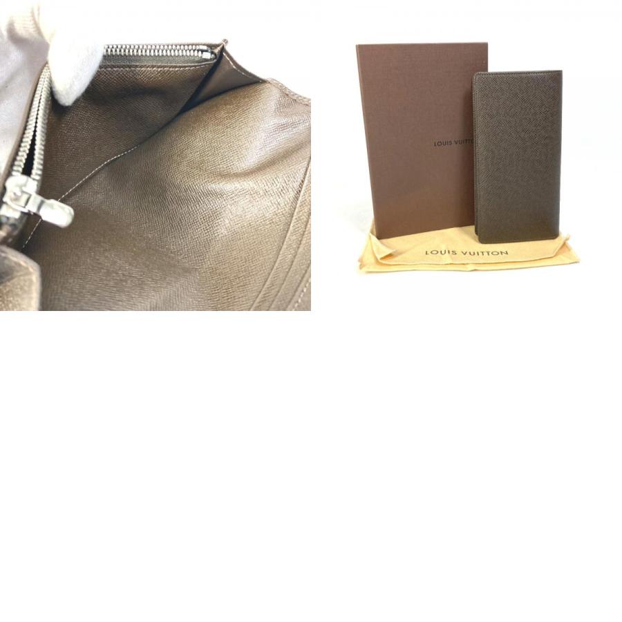 LOUIS VUITTON ルイヴィトン M32578 ポルトフォイユ ブラザ タイガ 長財布 ブラウン メンズ【中古】 | LOUIS VUITTON | 09