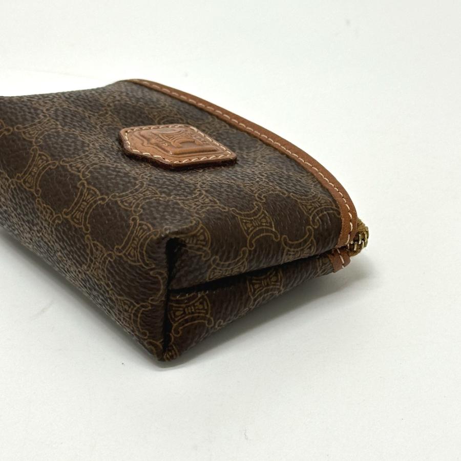 CELINE セリーヌ ヴィンテージ マカダム コインケース ブラウン レディース【中古】 | CELINE | 04