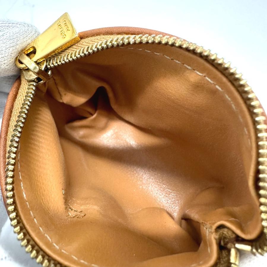 CELINE セリーヌ ヴィンテージ マカダム コインケース ブラウン レディース【中古】 | CELINE | 07