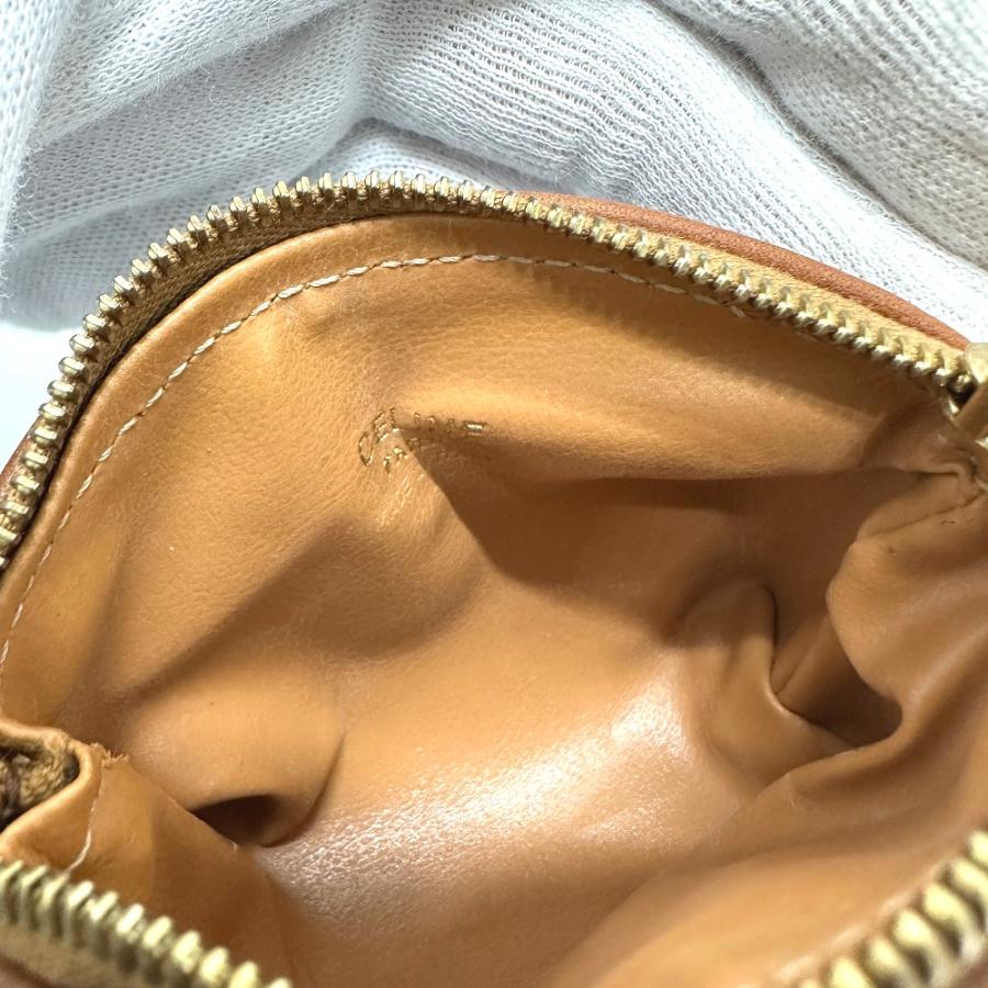 CELINE セリーヌ ヴィンテージ マカダム コインケース ブラウン レディース【中古】 | CELINE | 08
