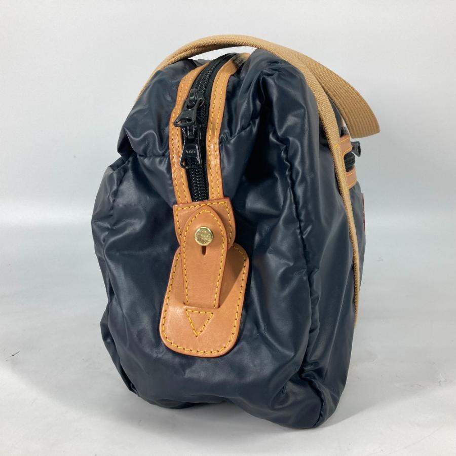 HUNTING WORLD ハンティングワールド バチュークロス カバン ショルダーバッグ  斜め掛け トートバッグ ダークネイビー系 メンズ【中古】 |  | 02