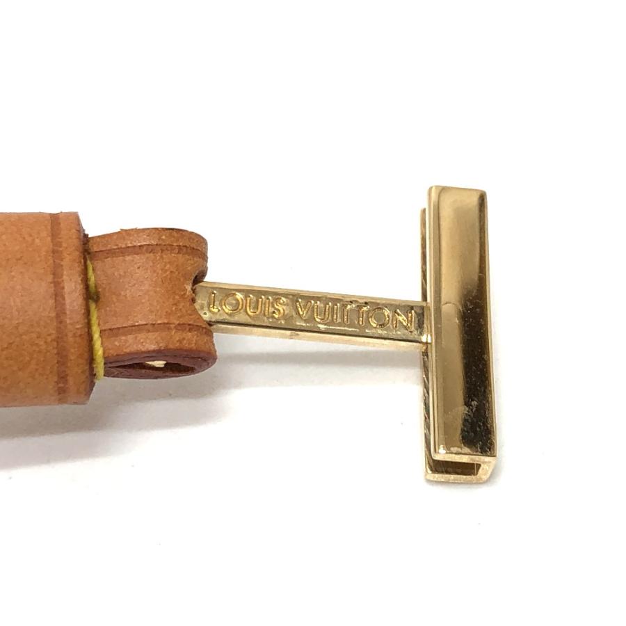 LOUIS VUITTON レザー ストラップ ベージュ ルイ ヴィトン ショルダーストラップ ベージュ レザー