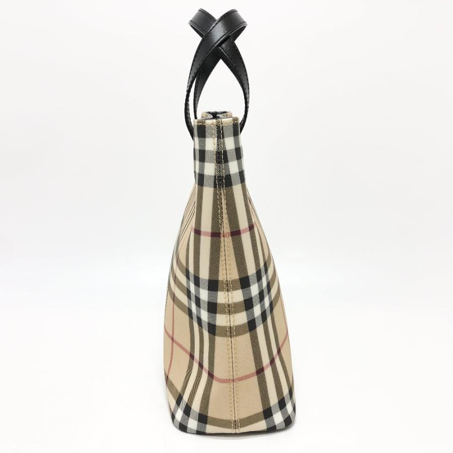 BURBERRY バーバリー カバン トートバッグ チェック ハンドバッグ ベージュ レディース【中古】 | BURBERRY | 02