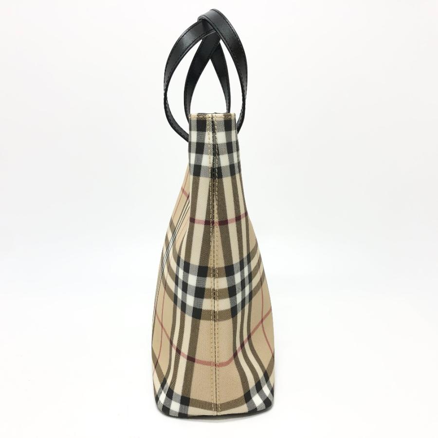 BURBERRY バーバリー カバン トートバッグ チェック ハンドバッグ ベージュ レディース【中古】 | BURBERRY | 03